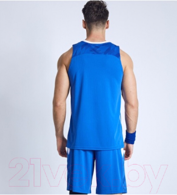 Баскетбольная форма Kelme Basketball Set / 3591052-400 (XS, синий)