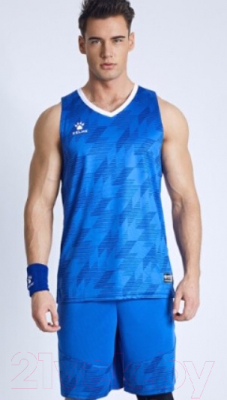 Баскетбольная форма Kelme Basketball Set / 3591052-400 (XL, синий)