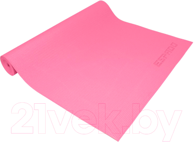 Коврик для йоги и фитнеса Espado ES2121 PVC (розовый)