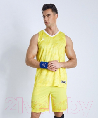 Баскетбольная форма Kelme Basketball Set / 3591052-716 (M, желтый)