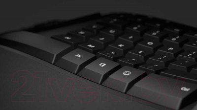 Клавиатура Microsoft Kili Ergonomic Black (LXM-00011)