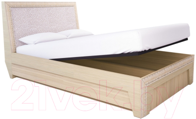 Двуспальная кровать Аквилон Калипсо №16ПМ (туя светлая)