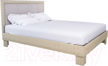 Двуспальная кровать Аквилон Калипсо №16М (туя светлая)