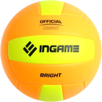 Мяч волейбольный Ingame Bright (оранжевый/желтый) - 