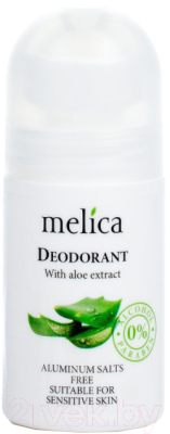 Дезодорант шариковый Melica Organic С экстрактом алоэ (50мл)
