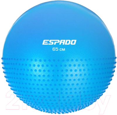 Фитбол массажный Espado ES3224 (65см, голубой)