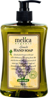 Мыло жидкое Melica Organic С экстрактом лаванды для рук (500мл)