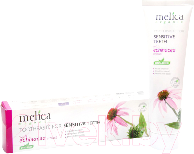 

Зубная паста Melica Organic, С экстрактом эхинацеи