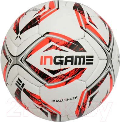 Футбольный мяч Ingame Challenger 2020 (белый/красный)