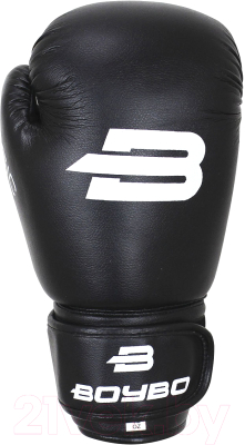 Боксерские перчатки BoyBo Basic (6oz, черный)