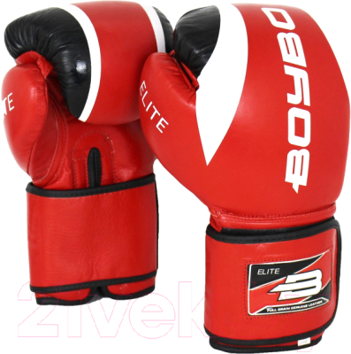 Боксерские перчатки BoyBo Elite (10oz, красный)