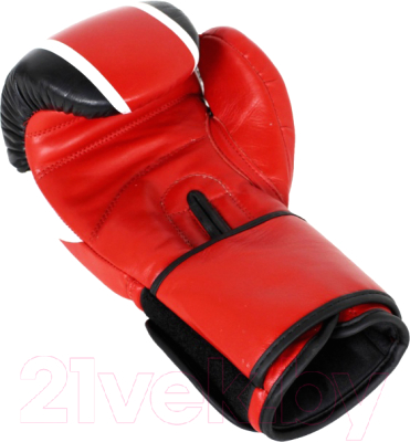 Боксерские перчатки BoyBo Elite (10oz, красный)