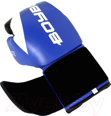 Боксерские перчатки BoyBo Elite (12oz, синий)
