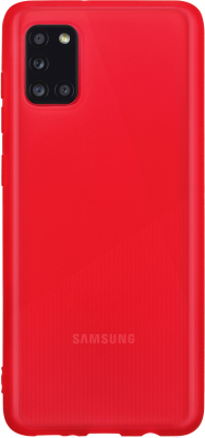 Чехол-накладка Volare Rosso Cordy для Galaxy A31 (красный)