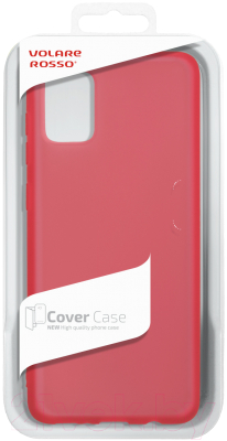 Чехол-накладка Volare Rosso Cordy для Galaxy A31 (красный)