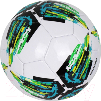 Футбольный мяч Ingame Tsunami 2020 (размер 5, зеленый)