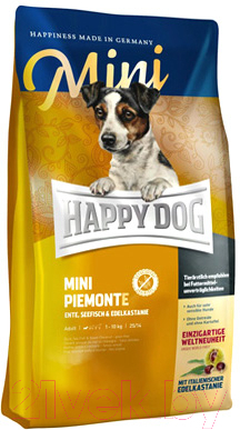 

Корм для собак Happy Dog, Mini Piemonte