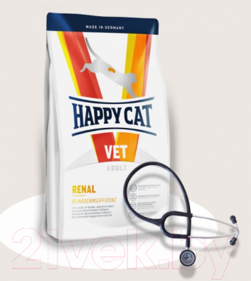Сухой корм для кошек Happy Cat VET Diet Renal / 70317 (4кг)