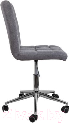 Кресло офисное Седия Fiji (серый JH07-13/хром)