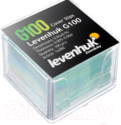Набор стекол покровных Levenhuk G100 / 16282 (100шт)