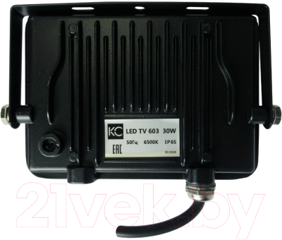 Прожектор КС LED TV-603-30W-6500K-IP65
