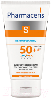 

Крем солнцезащитный Pharmaceris, S для лица и тела SPF 50+