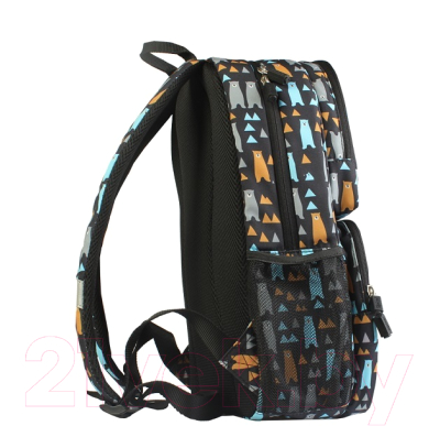 Школьный рюкзак Upixel Joyful Kiddo WY-A026 / 80858 (черный с рисунком)