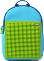 Школьный рюкзак Upixel Rainbow Island / WY-A027/80864 (голубой/зеленый) - 