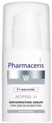 

Сыворотка для лица Pharmaceris, W Acipeel 3X депигментирующая