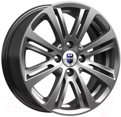 

Литой диск K&K, Беринг 15x6.5" 4x100мм DIA 67.1мм ET 30мм Дарк платинум
