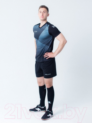 Футбольная форма Kelme S/S Football Set / 3981509-055 (M, черный)