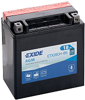 Мотоаккумулятор Exide ETX20CH-BS (18 А/ч) - 