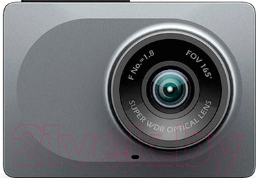 Автомобильный видеорегистратор YI Smart Dash Camera (серый)