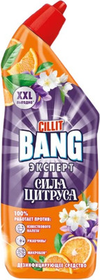 Чистящее средство для унитаза Cillit Bang Сила цитруса (750мл) - 