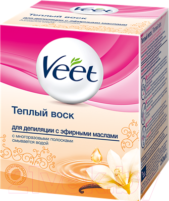 Воск для депиляции Veet С эфирными маслами (250г)