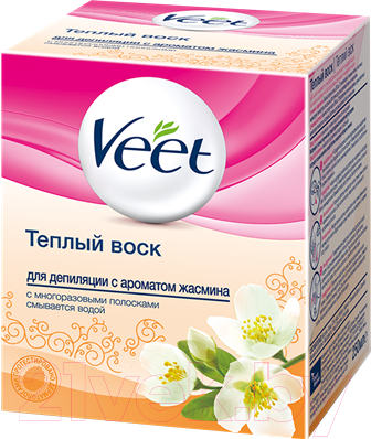 Воск для депиляции Veet С ароматом жасмина (250г)