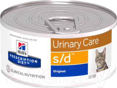 Влажный корм для кошек Hill's Prescription Diet Urinary Care s/d (156г)