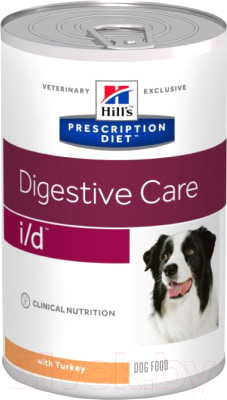 

Корм для собак Hill's, Prescription Diet Digestive Care i/d Turkey