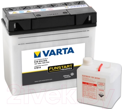 Мотоаккумулятор Varta Powersports Freshpack / 518014015 (18 А/ч)