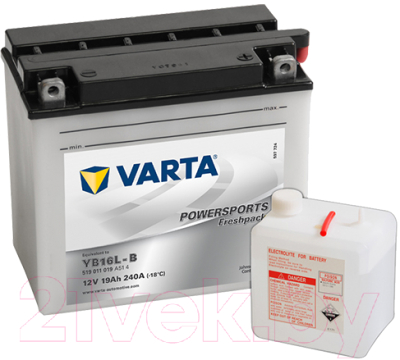 Мотоаккумулятор Varta Powersports 519011019 (19 А/ч)
