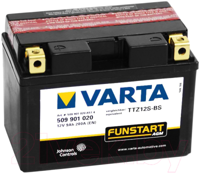 Мотоаккумулятор Varta Powersports AGM 509901020 (9 А/ч)