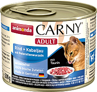 

Корм для кошек Animonda, Carny Adult с говядиной,треской и петрушкой
