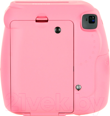 Фотоаппарат с мгновенной печатью Fujifilm Instax Mini 9 с набором болельщика ЧМ-2018 (розовый)