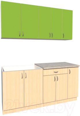 

Готовая кухня Хоум Лайн, Агата 1.7