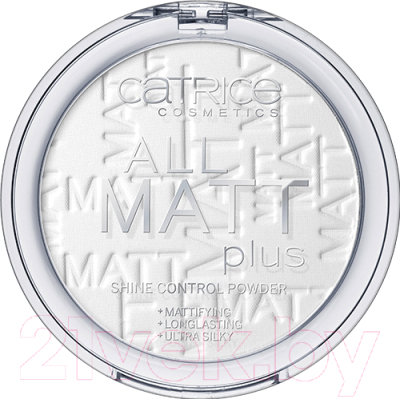 Фиксирующая пудра для лица Catrice All Matt Plus Shine Control Powder тон 001 (10г)