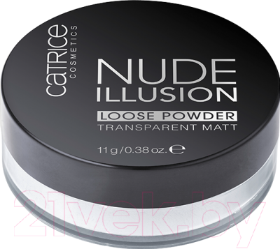 

Фиксирующая пудра для лица Catrice, Nude Illusion прозрачная