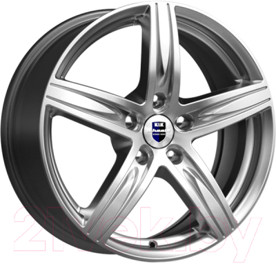 

Литой диск K&K, Андорра 15x6" 5x114.3мм DIA 60.1мм ET 39мм Дарк платинум