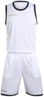 Баскетбольная форма Kelme Basketball Set Adults / 3881021-112 (M, белый) - 