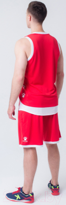 Баскетбольная форма Kelme Basketball Set Adults / 3881021-610 (XL, красный)