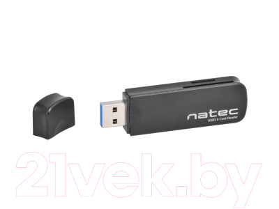 Картридер Natec Scarab SD/microSD USB3.0 NCZ-0789 (Black)